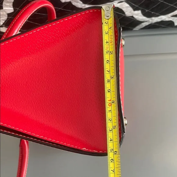 Kate Spade Bold Red Satchel - Picture 9 of 11